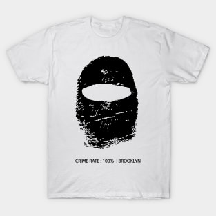 crime. cagoule T-Shirt